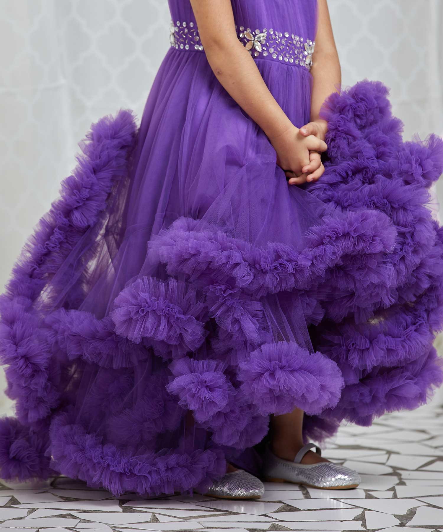 Eightree Royal Dark Purple Long Off Shoulde Evening Party Dresses Side  Split Slit Sleevless Formal Prom
